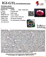 Load image into Gallery viewer, 6.52 Ratti Natural Neo Burma Ruby with Govt. Lab Certificate-(3441)