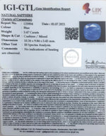 Load image into Gallery viewer, 6.07 Ratti Natural Blue Sapphire With Govt Lab Certified-(6771)