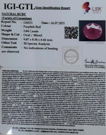 Load image into Gallery viewer, 4.26 Ratti Natural New Burma Ruby with Govt. Lab Certificate-(4551)