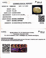 Load image into Gallery viewer, 3.68/CT Natural Ceylonese Pukhraj with Govt Lab Certificate-6771