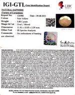 Load image into Gallery viewer, 5.80/CT Natural Yellow Sapphire with Govt Lab Certificate-(1221)