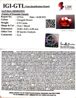 Load image into Gallery viewer, 4.74/CT Natural Govt. Lab Certified Ceylonese Gomed-(1221)
