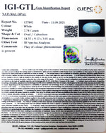 Load image into Gallery viewer, 3.04 Ratti Natural Opal with Govt. Lab Certificate (1665)