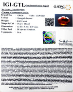 Load image into Gallery viewer, 4.68/CT Natural Govt. Lab Certified Ceylonese Gomed-(1221)