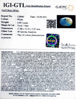 Load image into Gallery viewer, 4.00/CT Natural Fire Opal with Govt. Lab Certificate (1665)