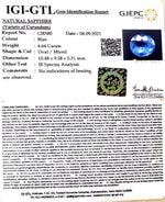 Load image into Gallery viewer, 5.15/CT Neelam stone with Govt. Lab certificate-BLUSA9A