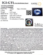 Load image into Gallery viewer, 4.52/CT Natural Neelam with Govt Lab Certificate-BLUSA9V