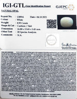 Load image into Gallery viewer, 9.91 Ratti Natural Opal with Govt. Lab Certificate (832)