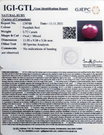 Load image into Gallery viewer, 6.34 Ratti Natural New Burma Ruby with Govt. Lab Certificate (5661)