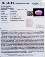 Load image into Gallery viewer, 7.35 Ratti Natural New Burma Ruby with Govt. Lab Certificate-(4551)