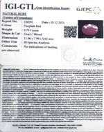 Load image into Gallery viewer, 5.75 Ratti Natural New Burma Ruby with Govt. Lab Certificate-(4551)