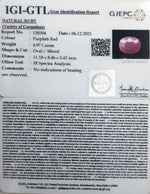 Load image into Gallery viewer, 5.51 Ratti Natural new burma Ruby with Govt. Lab Certificate-(2331)