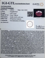 Load image into Gallery viewer, 5.51 Ratti Natural new burma Ruby with Govt. Lab Certificate-(2331)