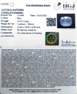 Load image into Gallery viewer, 10.32/CT Natural blue sapphire with Govt. Lab Certificate-BLUSA9S