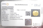 Load image into Gallery viewer, 11.83/CT Natural Ceylonese Pukhraj Stone with Govt Lab Certificate (6771)