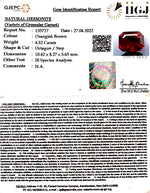 Load image into Gallery viewer, 4.52/CT Natural Govt. Lab Certified Ceylonese Gomed-1221
