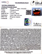 Load image into Gallery viewer, 4.97/CT Natural Govt. Lab Certified Ceylonese Gomed-1221