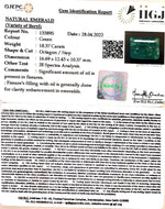 Load image into Gallery viewer, 20.39 Ratti Natural Panna Stone with Govt. Lab Certified (3441)