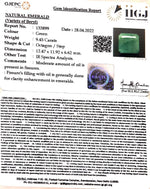 Load image into Gallery viewer, 10.48 Ratti Natural Panna Stone with Govt. Lab Certified-(2331)