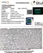 Load image into Gallery viewer, 14.33 Ratti Natural Panna Stone with Govt. Lab Certified (3441)