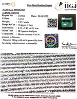 Load image into Gallery viewer, 3.29 Ratti Natural Panna Stone with Govt. Lab Certified (3441)