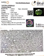 Load image into Gallery viewer, 5.49 Ratti Natural Panna Stone with Govt. Lab Certified-2331