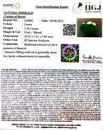 Load image into Gallery viewer, 2.41 Ratti Natural Panna Stone with Govt. Lab Certified-2331