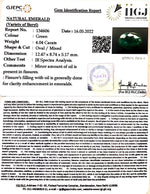 Load image into Gallery viewer, 4.04/CT Natural Panna Stone with Govt. Lab Certified-8991