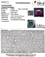 Load image into Gallery viewer, 4.89/CT Natural Neo Burma Ruby with Govt. Lab Certificate-(4551)