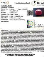 Load image into Gallery viewer, 5.50/CT Natural Neo Burma Ruby with Govt. Lab Certificate-(5661)