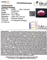 Load image into Gallery viewer, 4.97/CT Natural Neo Burma Ruby with Govt. Lab Certificate-(4551)