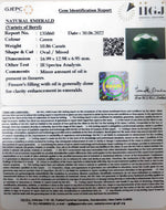 Load image into Gallery viewer, 10.86/CT Natural Panna Stone with Govt. Lab Certified-(2331)