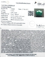 Load image into Gallery viewer, 5.85/CT Natural Panna Stone with Govt. Lab Certified-3441