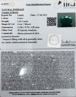 Load image into Gallery viewer, 5.50/CT Natural Panna Stone with Govt. Lab Certified-8991