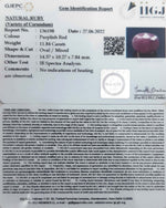 Load image into Gallery viewer, 11.84/CT Natural Neo Burma Ruby with Govt. Lab Certificate-4551