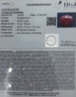 Load image into Gallery viewer, 10.34/CT Natural Indian Ruby with Govt. Lab Certificate-2331