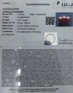 Load image into Gallery viewer, 4.97/CT Natural Neo Burma Ruby with Govt. Lab Certificate-3441