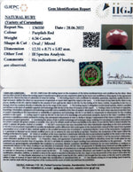 Load image into Gallery viewer, 6.56/CT Natural Neo Burma Ruby with Govt. Lab Certificate-3441