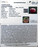 Load image into Gallery viewer, 5.57/CT Natural Neo Burma Ruby with Govt. Lab Certificate-5661