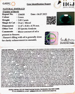 Load image into Gallery viewer, 2.83/CT Natural Panna Stone with Govt. Lab Certified-3441
