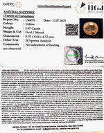 Load image into Gallery viewer, 3.97/CT Natural Ceylonese Pukhraj with Govt Lab Certificate-6771
