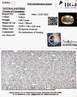 Load image into Gallery viewer, 3.88/CT Natural Ceylonese Pukhraj with Govt Lab Certificate-6771