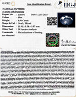 Load image into Gallery viewer, 4.60 Carat Natural Ceylonese Neelam with Govt Lab Certified-6771