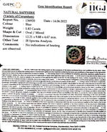 Load image into Gallery viewer, 5.82/CT Natural Neelam with Govt Lab Certificate (12210)
