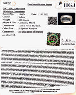 Load image into Gallery viewer, 4.28/CT Natural Ceylonese Pukhraj with Govt Lab Certificate-7551