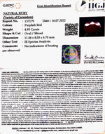 Load image into Gallery viewer, 4.93/CT Natural Neo Burma Ruby with Govt. Lab Certificate-5661