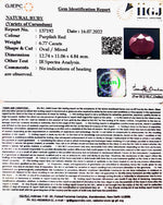 Load image into Gallery viewer, 7.51/CT Natural Mozambique Ruby with Govt. Lab Certificate-7881