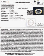 Load image into Gallery viewer, 3.67/CT Natural Ceylonese Pukhraj with Govt Lab Certificate-YELSA9V