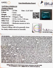 10.34/CT Natural Panna Stone with Govt. Lab Certified-8991
