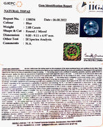Load image into Gallery viewer, 3.19 Ratti Blue Topaz with Govt Lab Certificate-(1665)